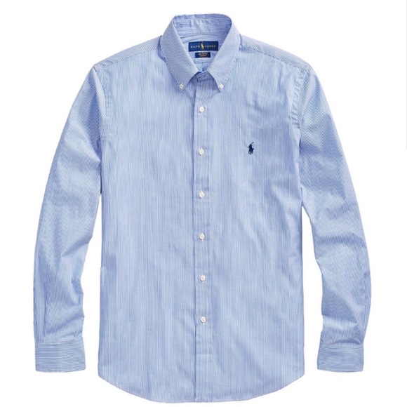 Ralph Lauren Other - Ralph Lauren Blue Striped Button Down Shirt